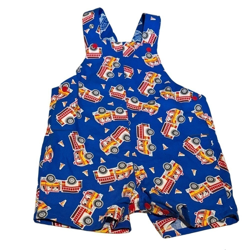 EUC Toddler Firefighter Overalls Rescue First Responder